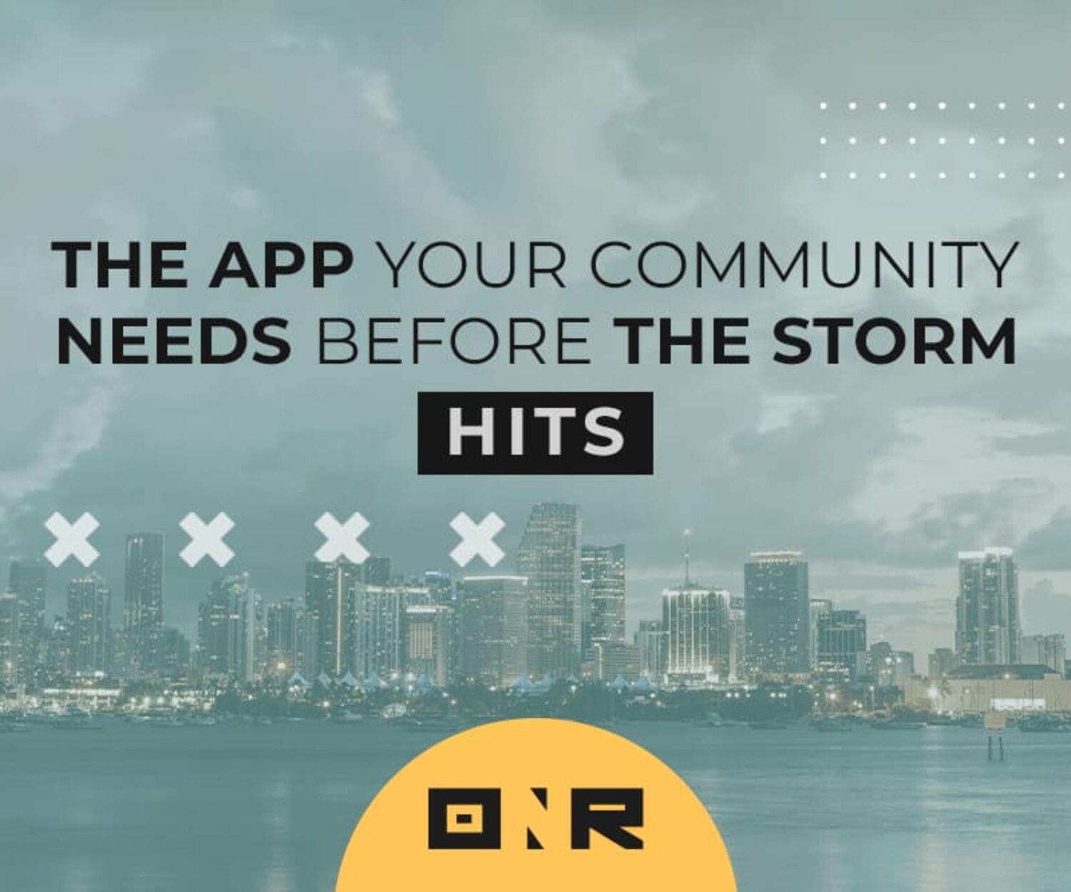 Florida in hurricane