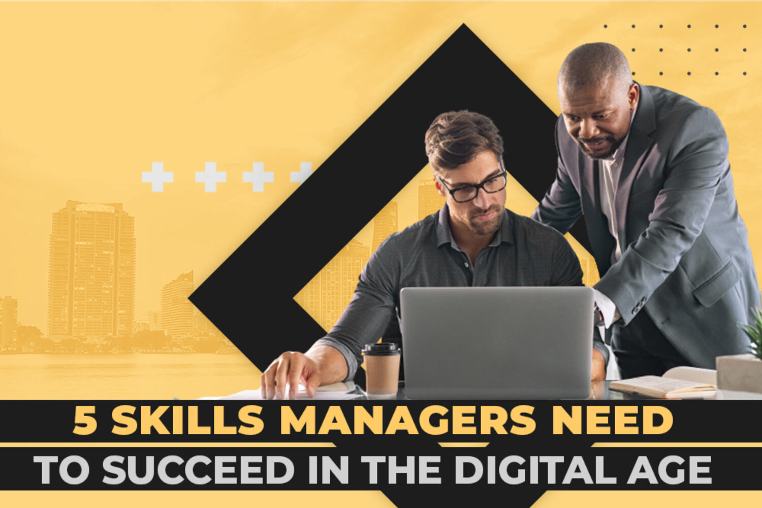 Property managers looking at a computer