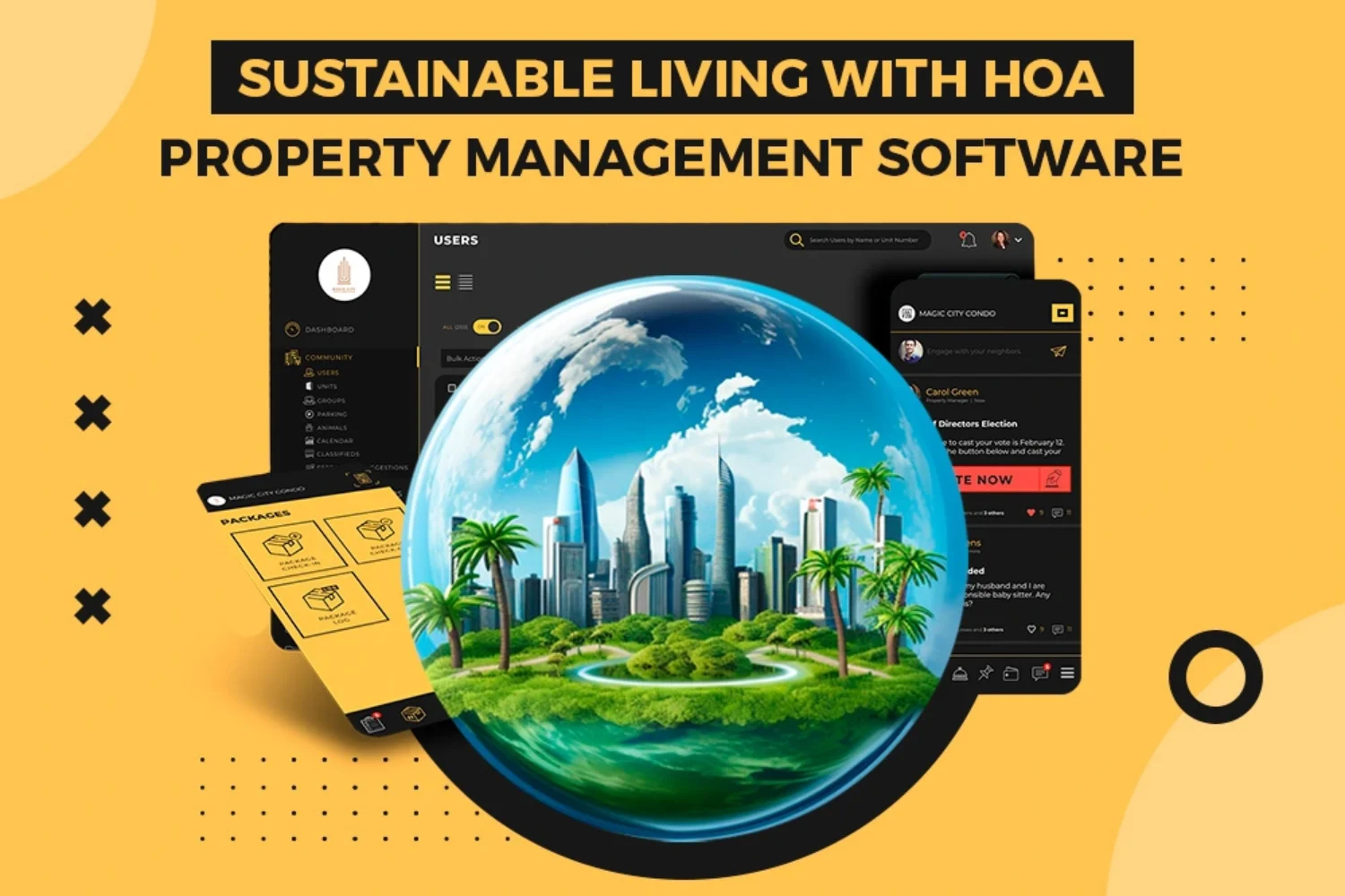 Sustainable Living with HOA Property Management Software