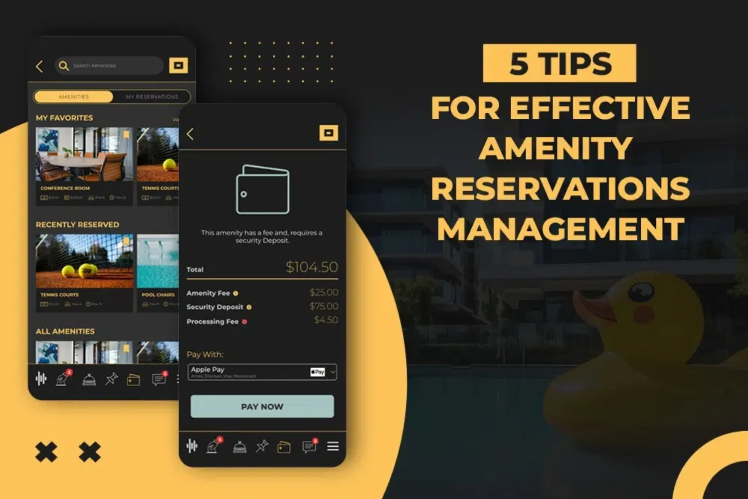 5 Tips for Effective Amenity Reservations Management