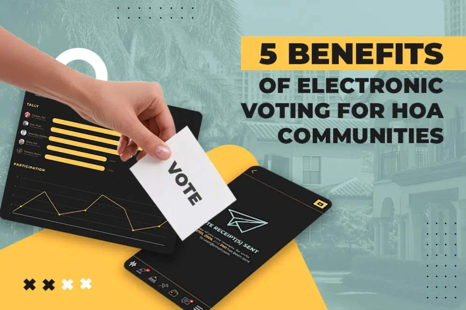5 Benefits of Electronic Voting for HOA Communities