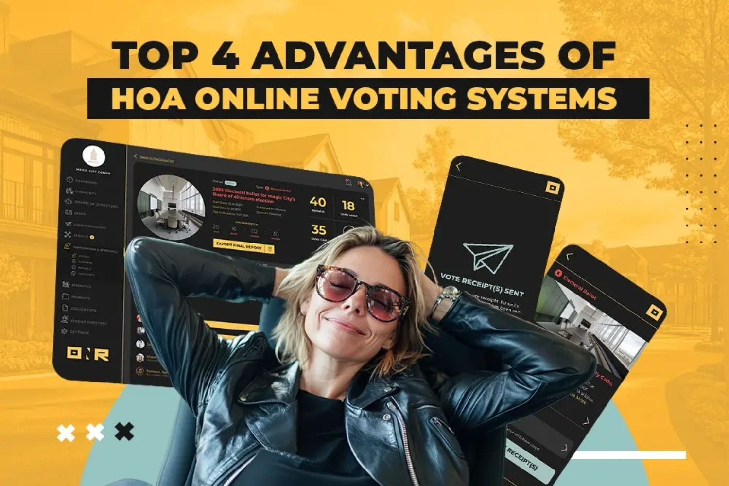 Top 4 Advantages of HOA Online Voting Systems